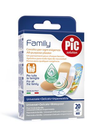 CEROTTO PIC STRIP FAMILY 20 PEZZI ANTIBATTERICO CON TAMPONE image not present