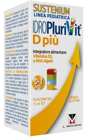 IDROPLURIVIT D+ SUSTENIUM 15 ML image not present