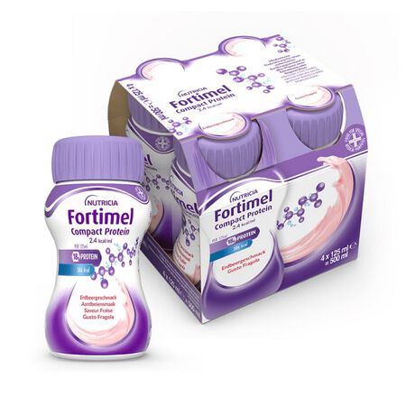 FORTIMEL COMPACT PROTEIN VANIGLIA 4 BOTTIGLIE DA 125 ML image not present