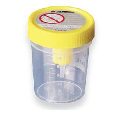 CONTENITORE URINA STERILE MEDIPRESTERIL CON SISTEMA TRANSFERT PER PROVETTE SOTTOVUOTO image not present