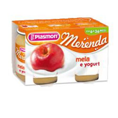 PLASMON OMOGENEIZZATO YOGURT MELA 120 G X 2 PEZZI image not present