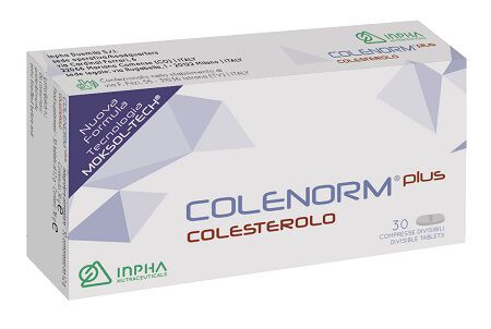 COLENORM PLUS COLESTEROLO 30 COMPRESSE DIVISIBILI image not present