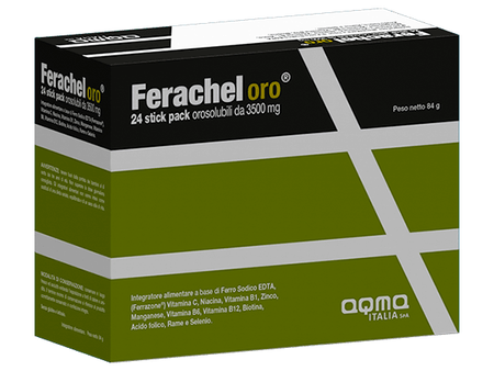 FERACHEL ORO 24 STICK OROSOLUBILI image not present