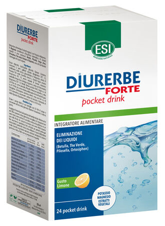 ESI DIURERBE FORTE POCKET DRINK LIMONE 24 X 20 ML image not present