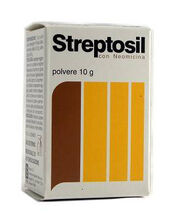 STREPTOSIL NEOMICINA*polv u.e. 10 g 99,5% + 0,5%