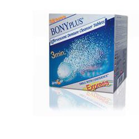 BONYPLUS EXPRESS DETERGENTE PER PROTESI DENTARIA 56 COMPRESSE image not present