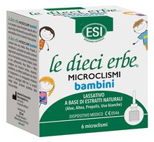 ESI LE DIECI ERBE 6 MICROCLISMI BAMBINI