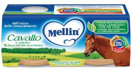 MELLIN OMOGENEIZZATO CAVALLO E PATATE 2 X 80 G image not present