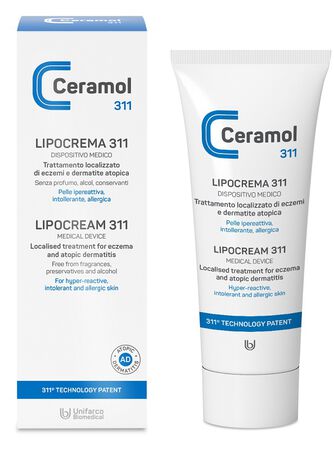 CERAMOL LIPOCREMA 311 100 ML image not present