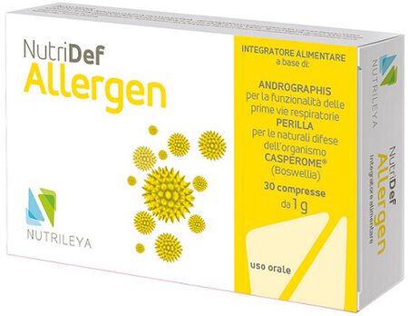 NUTRIDEF ALLERGEN 30 COMPRESSE image not present