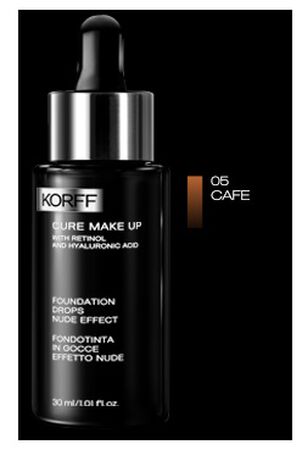 KORFF CURE MAKE UP FONDOTINTA GOCCE 05 CAFE 30 ML image not present