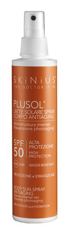 PLUSOL LATTE SOLARE SPF 50 200 ML image not present
