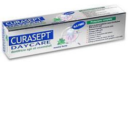 CURASEPT DAYCARE DENTIFRICIO MENTA FORTE 75 ML image not present
