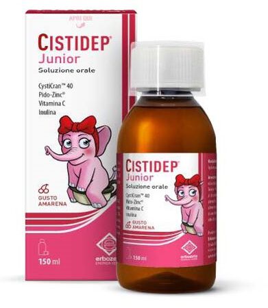 CISTIDEP JUNIOR SOLUZIONE ORALE 150 ML image not present