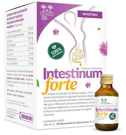 SALUGEA INTESTINUM FORTE 18 FLACONCINI DA 10 ML image not present