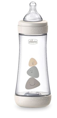 CHICCO BIBERON PERFECT 5 UNISEX 300 ML IN SILICONE 3 FORI image not present