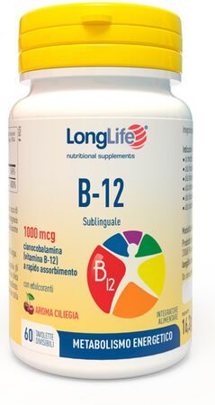 LONGLIFE B12 1000 MCG 60 TAVOLETTE image not present
