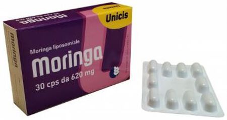 MORINGA UNICIS 30 CAPSULE 620 MG image not present