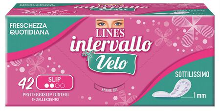 LINES INTERVALLO VELO SLIP 42 PEZZI COUPON image not present