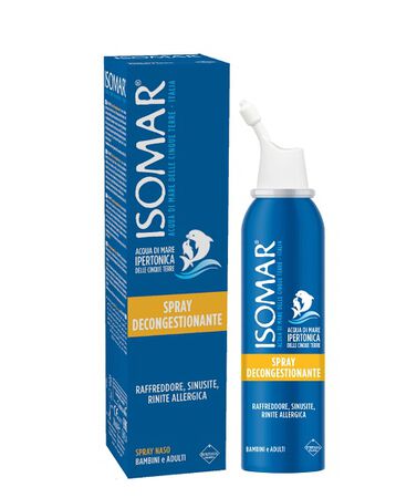 ISOMAR NASO CHIUSO SOLUZIONE ACQUA DI MARE IPERTONICA PER DECONGESTIONE NASO CHIUSO 50 ML image not present