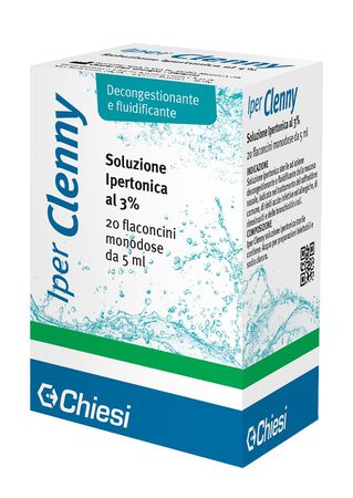 IPER CLENNY SOLUZIONE IPERTONICA MONODOSE 20 FLACONI 2 ML image not present