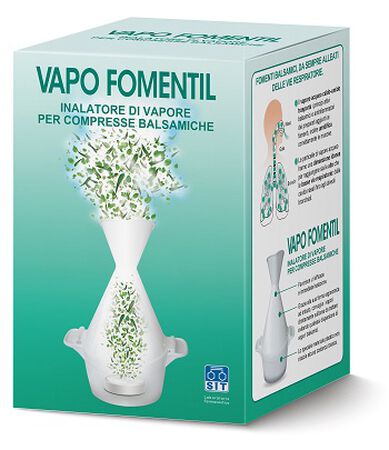 VAPO FOMENTIL INALATORE DI VAPORE PER COMPRESSE BALSAMICHE image not present