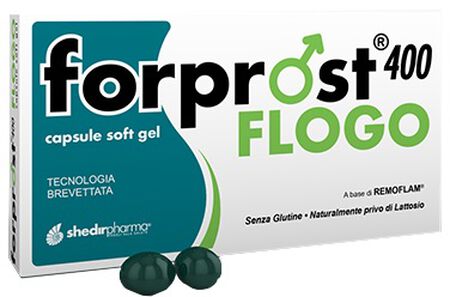 FORPROST 400 FLOGO INTEGRATORE ALIMENTARE 15 CAPSULE MOLLI image not present