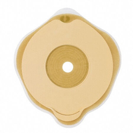 PLACCA PIANA FLEXIMA KEY 50 MM CON PROTETTORE CUTANEO IDROCOLLOIDALE E FLANGIA 5 PEZZI image not present