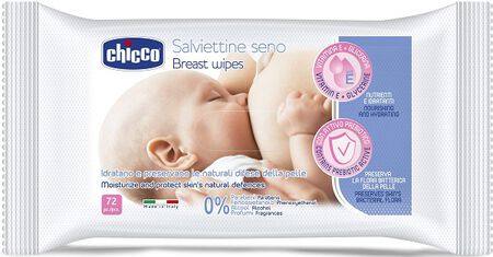 CHICCO SALVIETTE DETERGENTI PER IL SENO 72 PEZZI image not present