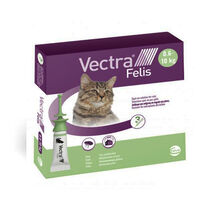 VECTRA FELIS*spot-on soluz 3 pipette 0,9 ml 423 mg + 42,3 mg gatti