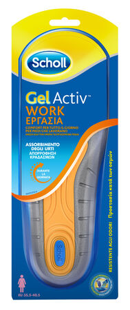 SCHOLL GEL ACTIV WORK DONNA image not present