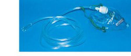 MASCHERA PER OSSIGENOTERAPIA MEDIA CONCENTRAZIONE CON 2 TUBI PROLUNGA 2 METRI image not present