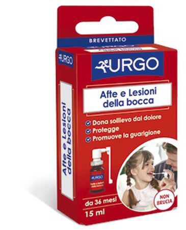 URGO SPRAY PER AFTE E LESIONI DELLA BOCCA 15 ML image not present
