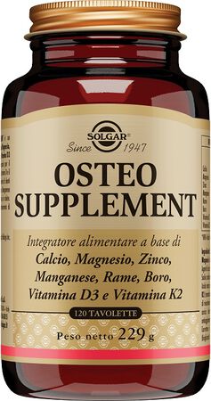 OSTEO SUPPLEMENT 120 TAVOLETTE image not present