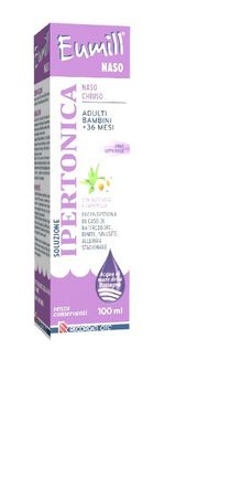 EUMILL NASO SPRAY SOLUZIONE IPERTONICA 100 ML image not present