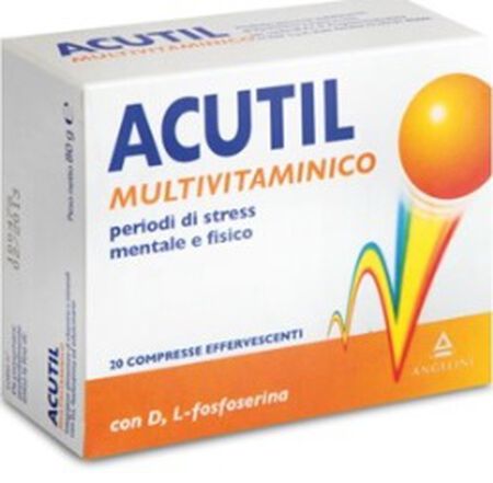 ACUTIL MULTIVITAMINICO 20 COMPRESSE EFFERVESCENTE image not present