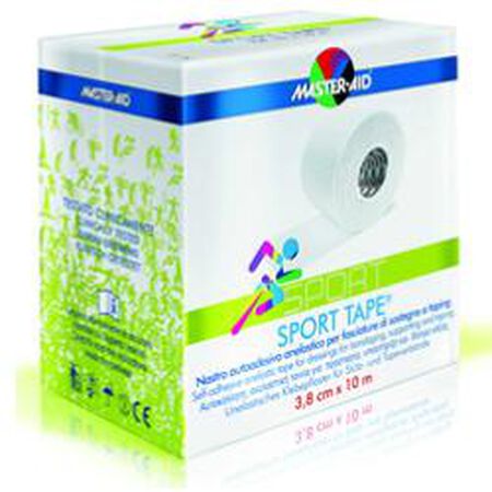 NASTRO AUTOADESIVO ANELASTICO PER FASCIATURE DI SOSTEGNO E TAPING MASTER-AID SPORT 3,8X10 image not present
