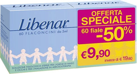FIALE MONODOSE LIBENAR 60 PEZZI DA 5 ML image not present