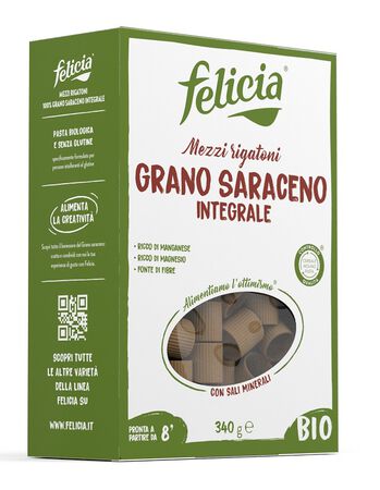 FELICIA BIO SARACENO MEZZI RIGATONI 340 G image not present