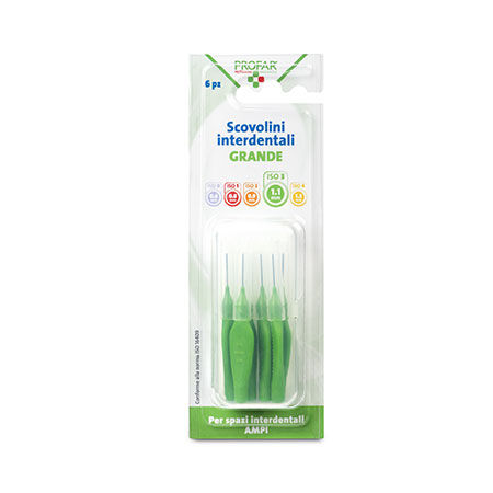 PROFAR SCOVOLINI VERDE 1,1 6 PEZZI image not present