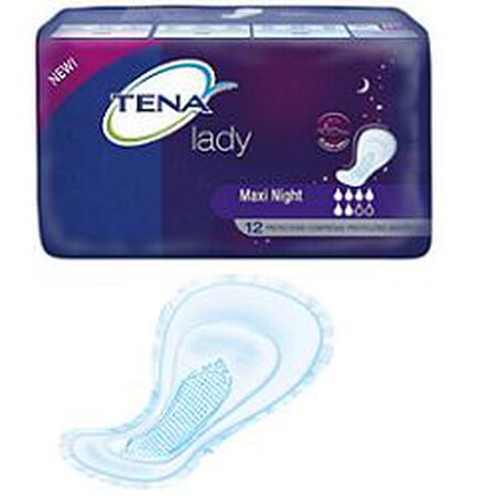 PANNOLONE SAGOMATO TENA DISCREET MAXI NIGHT 12 PEZZI image not present
