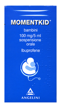 MOMENTKID*BB orale sosp flacone 150 ml 100 mg/5 ml gusto miele e banana