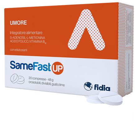 SAMEFAST UP 20 COMPRESSE OROSOLUBILI DIVISIBILI image not present