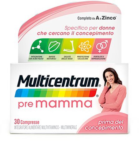 MULTICENTRUM PRE MAMMA 30 COMPRESSE image not present