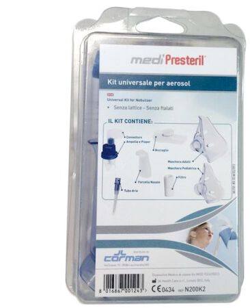 KIT NEBULIZZAZIONE MEDIPRESTERIL UNIVERSALE image not present