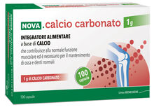 NOVA CALCIO CARBONATO 1 G 100 CAPSULE