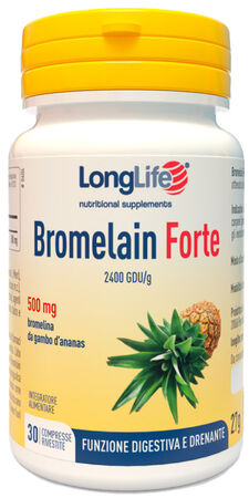 LONGLIFE BROMELAIN FORTE 30 COMPRESSE image not present