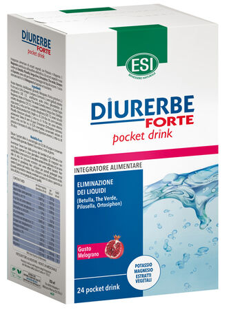 ESI DIURERBE FORTE POCKET DRINK MELOGRANO 24 X 20 ML image not present