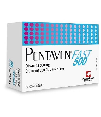 PENTAVEN FAST 500 20 COMPRESSE image not present