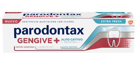 PARODONTAX GENGIVE+ALITO EXTRA FRESH 75 ML image not present